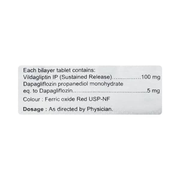 Gluvilda D 5mg Strip Of 10 Tablets