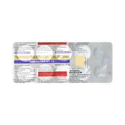 Mahagaba Nt 75mg Strip Of 10 Tablets