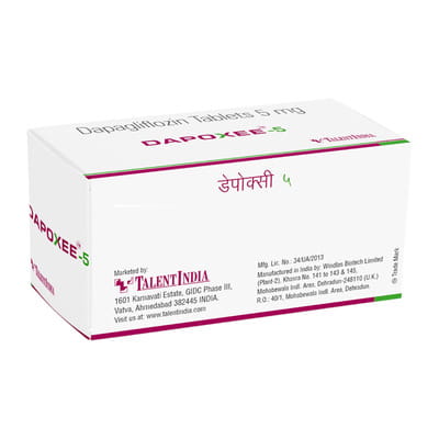 Dapoxee 5mg Strip Of 10 Tablets