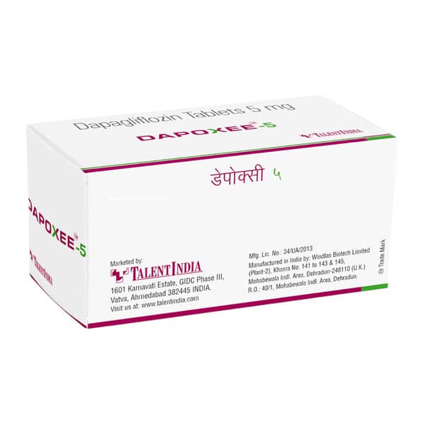 Dapoxee 5mg Strip Of 10 Tablets