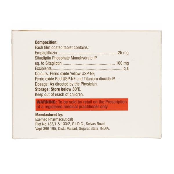 Glura E 25mg Strip Of 10 Tablets