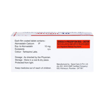 Alvotin 10mg Strip Of 10 Tablets