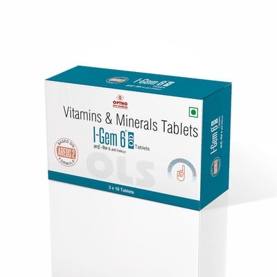 I Gem 6 Od Strip Of 10 Tablets