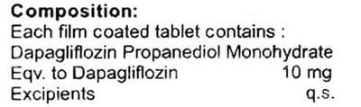 दापागोल्ड 10एमजी 15 टैबलेट की स्ट्रिप