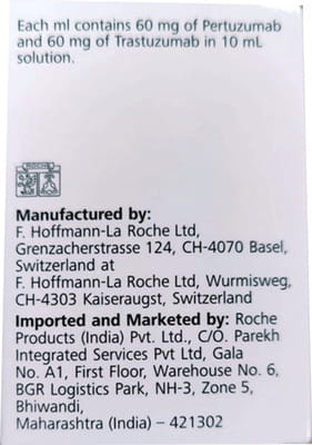 Phesgo 600/600mg Vial Of 10ml Solution For Injection