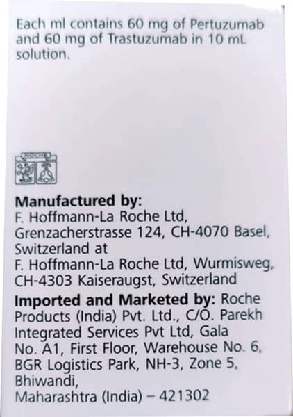 Phesgo 600/600mg Vial Of 10ml Solution For Injection