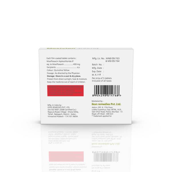 Moxivion 400mg Strip Of 5 Tablets