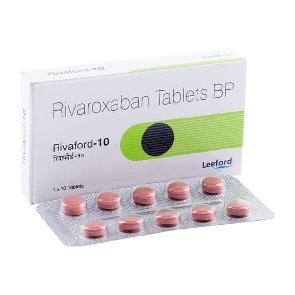 Rivaford 10 Strip Of 10 Tablets