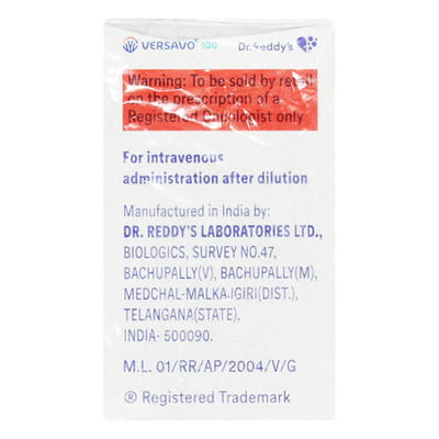 Versavo 100mg Vial Of 4ml Solution For Infusion