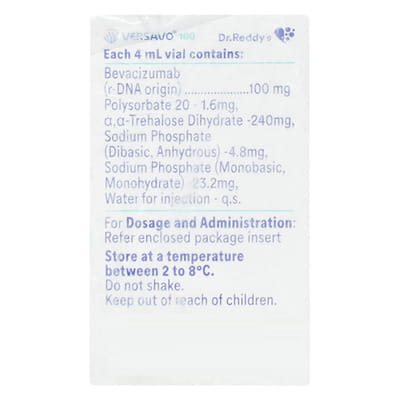 Versavo 100mg Vial Of 4ml Solution For Infusion
