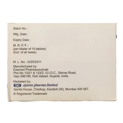 Empalo Sm 10/100/1000mg Strip Of 10 Tablets