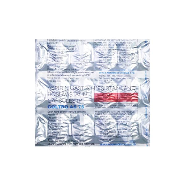 Coltro As 75mg Strip Of 15 Capsuels
