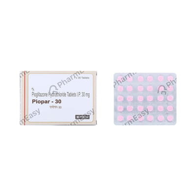 Piopar 30mg Strip Of 15 Tablets