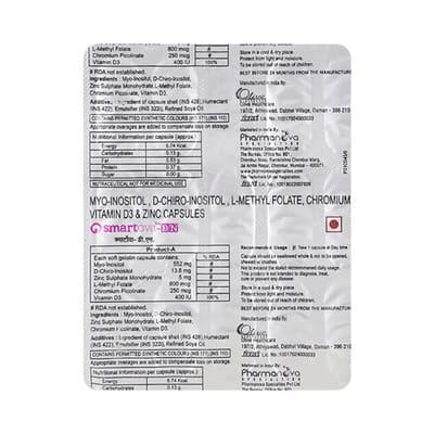 Smartova Dn Strip Of 30 Combikit Tablets