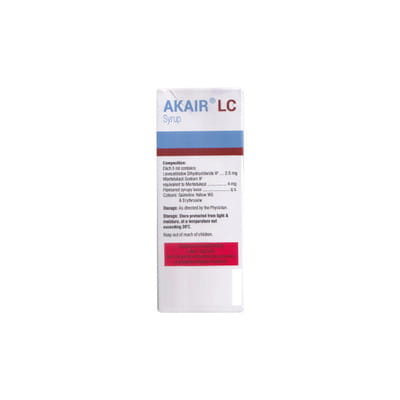 Akair Lc Mixed Fruit Flavour Bottle Of 60ml Syrup