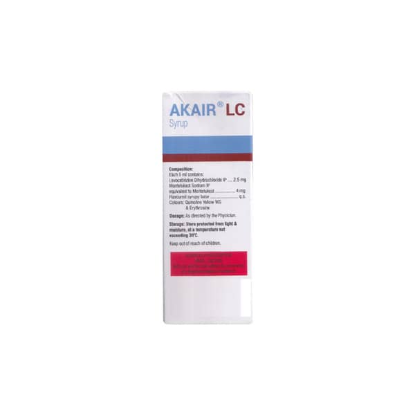 Akair Lc Mixed Fruit Flavour Bottle Of 60ml Syrup