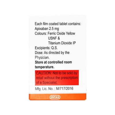 Abaxis 2.5mg Bottle Of 30 Tablets