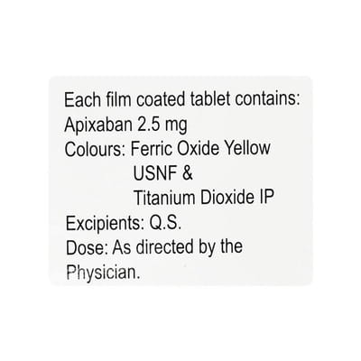 Abaxis 2.5mg Bottle Of 30 Tablets
