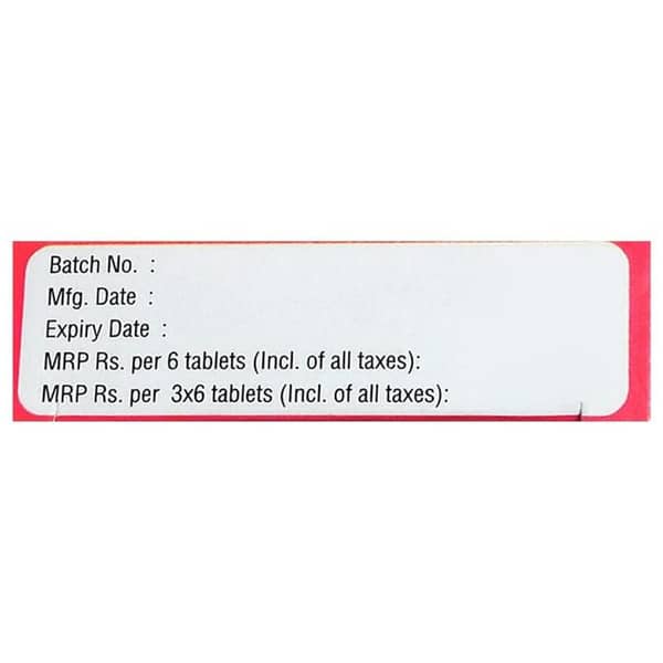 क्रेमालेक्स 10एमजी की स्ट्रिप 6 टैबलेट्स