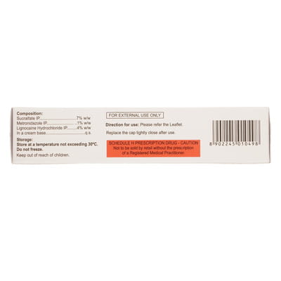 Ano Metrogyl Tube Of 25gm Cream