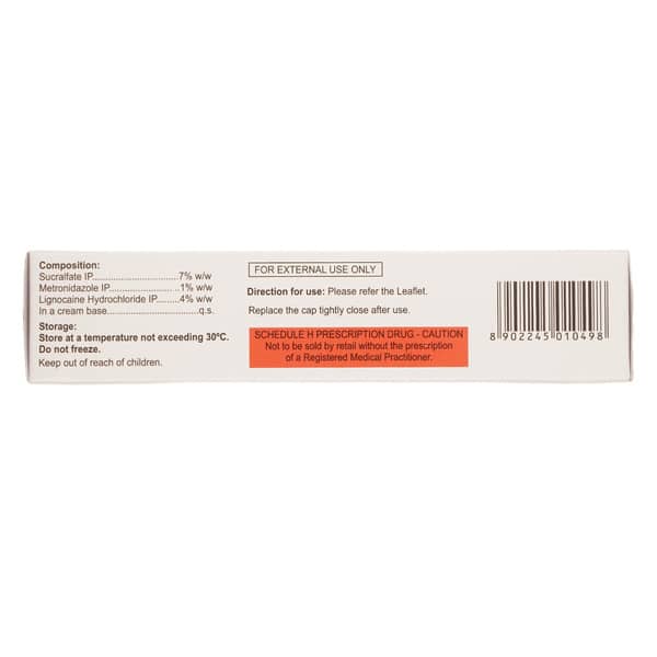 Ano Metrogyl Tube Of 25gm Cream