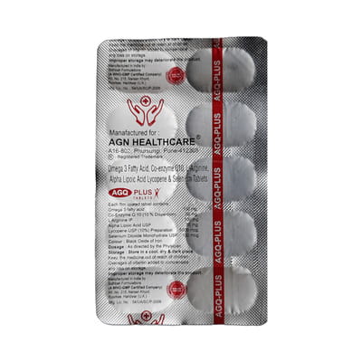 Agq Forte Strip Of 10 Tablets