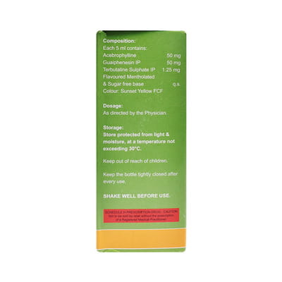 Mucobrint Bottle Of 100ml Syrup