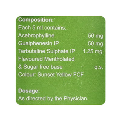 Mucobrint Bottle Of 100ml Syrup