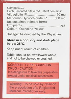 Gluvilda M Plus 500mg Strip Of 15 Tablets