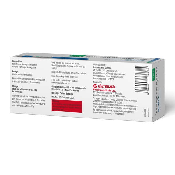 Glipiq 4Mg Vial Of 3Ml Injection