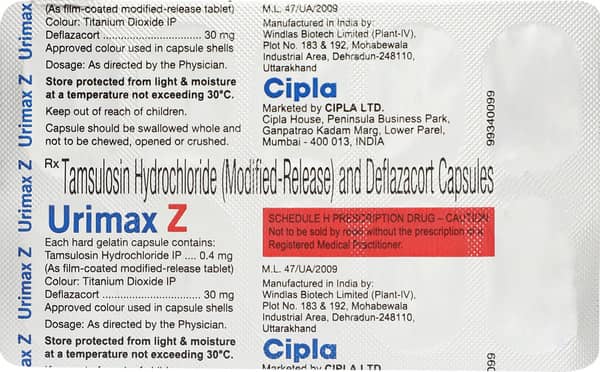 Urimax Z Capsule