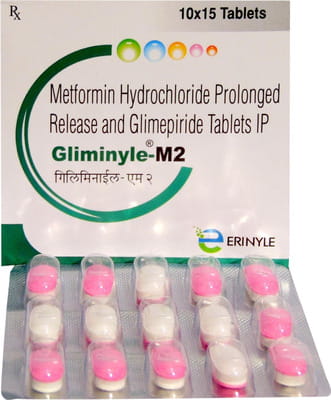 Gliminyle M2 Strip Of 15 Tablets