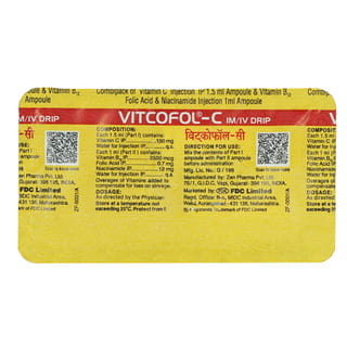 Vitcofol Fcm Injection 10 Ml