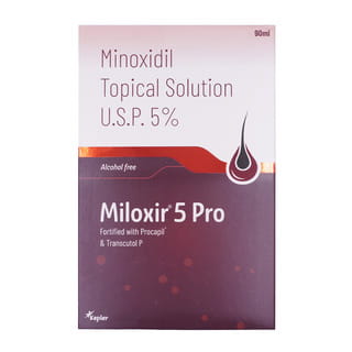 Miloxir 5 Pro Alcohol Free Bottle Of 90Ml Solution