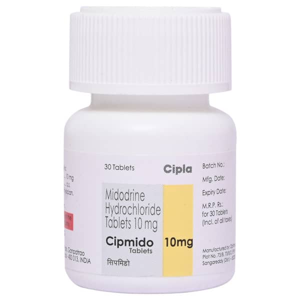 Cipmido 10mg Bottle Of 30 Tablets