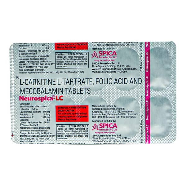 Neurospica Lc Strip Of 10 Tablets