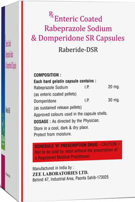Raberide Dsr Strip Of 10 Capsules
