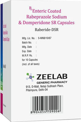 Raberide Dsr Strip Of 10 Capsules