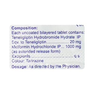 Eriglip M Forte Strip Of 10 Tablets