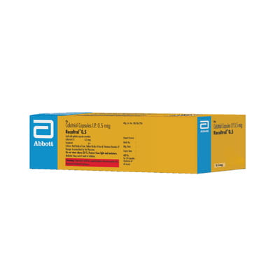 Rocaltrol 0.5mcg Strip Of 10 Softgel Capsules