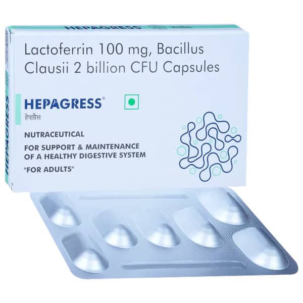 Hepagress Strip Of 7 Capsules