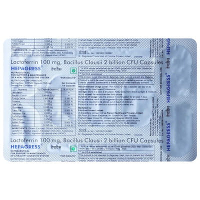 Hepagress Strip Of 7 Capsules