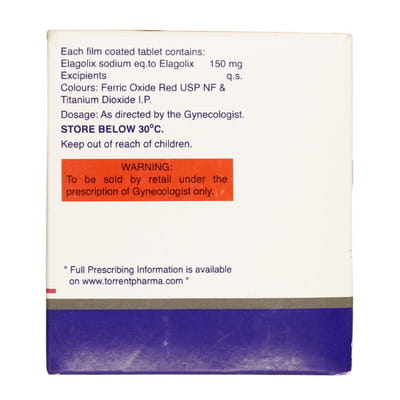 Eladonna 150mg Strip Of 10 Tablets