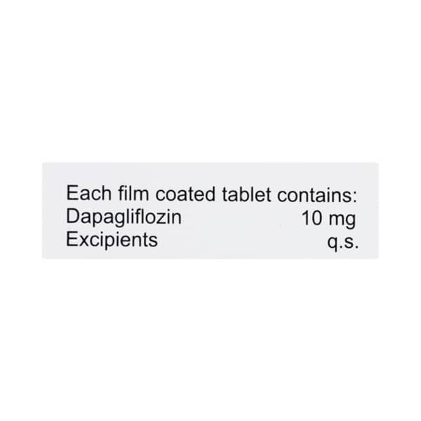 Dapaconic 10mg Strip Of 15 Tablets