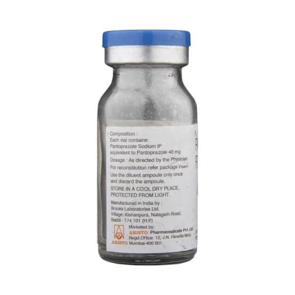 Pantopol 40Mg Dry Vial Of 1 Powder For Injection