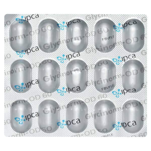 Glycinorm Od 60mg Strip Of 15 Tablets