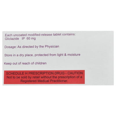 Glycinorm Od 60mg Strip Of 15 Tablets