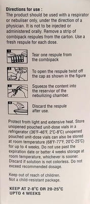 Labaneb 15mcg 2ml Packet Of 5 Inhalation Solution