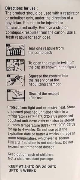Labaneb 15mcg 2ml Packet Of 5 Inhalation Solution