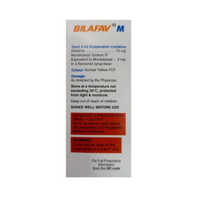 Bilafav M Mango Flavour Bottle Of 60ml Suspension